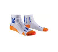 X-SOCKS Run Expert Ankle - Unisex - Bianco / Arancione / Blu - Taglia 42/44- modello 2024