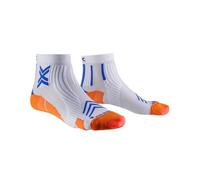 X-SOCKS Run Expert Ankle - Unisex - Bianco / Arancione / Blu - Taglia 42/44- modello 2024