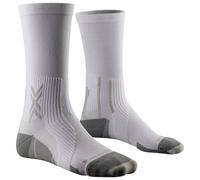 X-SOCKS Run Perform Crew - Unisex - Bianco / Grigio - Taglia 39/41- modello 2024