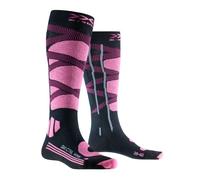 X-Socks Ski Control 4.0 Donna Calze da sci ad alta tecnologia per migliorare le prestazioni, la stabilità e il comfort degli sciatori agonisti e amatoriali - Nero/viola, 37-38