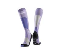X-Socks Ski Discover Merino OTC Calze da Sci, 45-47 | Lana merino per calore e morbidezza, O-Ring Bandage per adattamento sicuro, traspirante e versatile