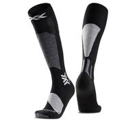 X-Socks Ski Discover OTC - Calze da Sci ad Alte Prestazioni per Comfort e Supporto, O-Ring Bandage per Stabilità - Ideale per Sci, Snowboard e Sport Invernali - Nero/Grigio chiaro, 42-44