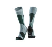 X-Socks Ski Discover OTC Donna - Calze da sci per comfort ottimale, protezione avanzata e vestibilità superiore per un'esperienza di sci impareggiabile - Verde salvia/Prato inglese, 35-36
