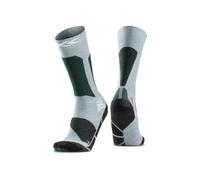 X-Socks Ski Discover OTC Junior - Calze da sci per bambini per un maggiore comfort, prestazioni ottimali e durata sulle piste per i giovani sciatori - Verde salvia/Prato inglese, 35-38