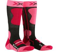 X-Socks Ski JR 4.0 (antracite melange/rosa fluo) bambini 24-26