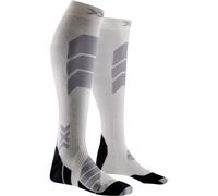 X-Socks - Calze da sci in cachemire - Ski Perform Cashmere Otc X White/Grey in Pelle - Taglia 42-44 - Grigio