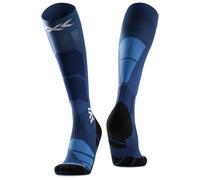 X-Socks - Calze da sci - Ski Perform Otc Marine/Mineral Blue in Pelle - Taglia 42-44 - Blu navy