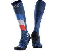 X-SOCKS Ski Perform Patriot - Unisex - Bianco / Blu / Rosso - Taglia 45-47- modello 2026