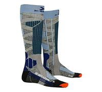 Calze X-Bionic Ski Rider 4.0 blu grigio donna - 35-36