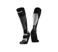 X-Socks Snowboard Discover OTC - Calze da Snowboard ad Alte Prestazioni con O-Ring Bandage, Comfort e Supporto Ottimizzati per Snowboard e Sport Invernali. - Nero/Grigio chiaro, 39-41