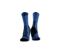 Calze X-Bionic Trail Run Perform Crew blu denim - 35-38