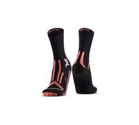 X socks trail perform crew socks blue black