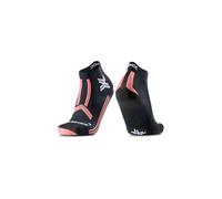 X-Socks Trailrun Discover Ankle da donna - Calze da trail running per un comfort superiore, regolazione della temperatura e protezione durevole per gli amanti dell'outdoor - Nero/Rosa, 41-42