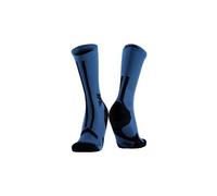 X socks trailrun discover calzini blu nero