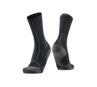 X-Socks Trailrun Discover Crew Calzini da Trail Running 35-38 | Traspiranti con canale d'aria, protezione tendine d'Achille, tallone e punta, supporto su terreni accidentati