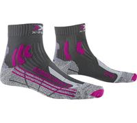 X-socks Trek Out Lowcut Lady Ant/fu 21 - Calza trekking - Grigio/rosa [Taglia : 35/36]