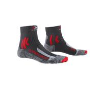 X-SOCKS Trek calze da trekking basse per esterni (rosso antracite) 39-41