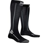 X-Socks Trek Expedition Socks, Unisex - Adulto, Opal Black/Dolomite Grey Melange, 45-47