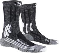 X-Bionic 4.0 TREK X LINEN Calze da trekking da donna, tecnologia di raffreddamento avanzata e comfort avanzato per percorsi impegnativi e attività all'aperto - Grigio/Nero, 35-36