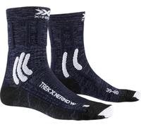 X-Socks Trek X Merino, Socks Donna, Midnight Blue/Arctic White, 41-42
