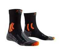 Paio di calzini x socks winter run 4 0 nero grigio arancione