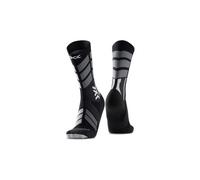 X socks x country perform merino crew socks black grey
