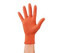 guanti in nitrile per uso officina - 50 pz -XL MODELLO X-Strong