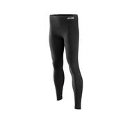 X Tech Sport Design Pantalone Tecnico in Lana Merino, Seamless 3D, Termoregolante e Traspirante, Outdoor Inverno, Nero (IT, Testo, S, M, Regular, Regular)
