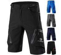 X-TIGER pantalones cortos para bicicleta de montaña, pantalones cortos de verano para hombre, pantalones cortos de ciclismo ligeros y holgados para deportes al aire libre