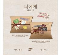 X-UNIT XODIAC 1st Mini Album TO.U FROM.US Ver. CD + libro + scheda 2ea + ades...