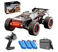 X-Verse SG316MAX Auto Radiocomandata 1:16, Auto RC Senza Spazzole, Fuoristrada, 2,4 GHz, Auto da Corsa RC Buggy Impermeabile, 4WD Off-Road RC Crawler per adulti (3 batterie)