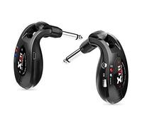 x-Vibe Chitarra Wireless Xv-U2 Nero 4-channel Specifica USB Nuovo