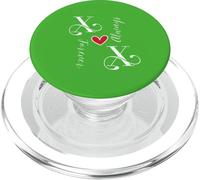 X & X Iniziali di coppia, Matrimonio, Anniversario, Mr & Mrs PopSockets PopGrip per MagSafe