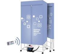 X&Z-XAOY Asciugatrice per Vestiti da 2300W Asciugatrice Portatile Riscaldata con Timer E Cavo di Alimentazione da 1,8 M 15KG Lavanderia Asciugatura Armadio Asciugatrice Elettrica/stendino