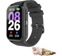 X&Z-XAOY Smartwatch Con Schermo HD Da 1,6 Pollici Per Anziani Orologio Per Anziani Con Rilevamento Delle Cadute Impermeabile, Ideale Per Il Fitness E Le Videochiamate