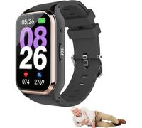 X&Z-XAOY Smartwatch Con Schermo HD Da 1,6 Pollici Per Anziani Orologio Per Anziani Con Rilevamento Delle Cadute Impermeabile, Ideale Per Il Fitness E Le Videochiamate