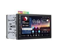 X10 7" QLED DAB+ Autoradio 2 Din Android, Avviso Golden Hour & Protezione Parcheggio, LiveView Re-moto, 8G+128G, Carplay Senza Fili & Android Auto, 4G LTE, Audio 7.1.2 CH, Ingresso HDMI, X10DG2B7E