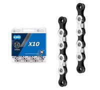 X10 Catena per Bicicletta, 116 Maglie a 10 velocità MTB, Adatta Compatibilità per Shimano SRAM Campagnolo