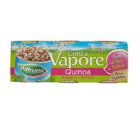 X10 CONFEZIONI Offerta Valfrutta cotti a vapore quinoa bianca e rossa 3 x 140 g