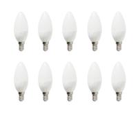 X10 LAMPADINA VTAC CANDELA LED 7W SAMSUNG LUCE FREDDA GARANZIA 5 ANNI [EEK: A]
