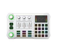 X10 Scheda audio dal vivo per computer cellulare con interfaccia XLR OTG da 48 V per registrazione mixer (monocolore)