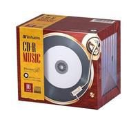 X10 Verbatim JAPAN dischi CDR musicali vuoti 80 min 24x CD-R AR80FHP10V6
