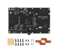 X1008 PCIE Doppio Solido/Hard Disk Scheda di espansione Installazione facile Accesso ai dati ad alta velocità Migliora l'accesso ai dati per scheda RPI5 Storage PCIe al doppio convertitore