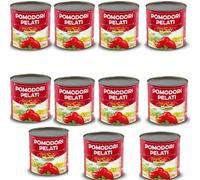 X11 Confezioni POMODORI PELATI INTERI IN SUCCO DI POMODORO 2,5kg a confezione