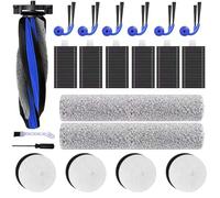 X12 omniCyclone accessoires pour ECOVACS DEEBOT X12 omni/pro omni : 1 spazzola principale, 2 Roller Mop, 6 spazzole laterali, 6 Filtro HEPA, 4 Filtro Spugna, 1 spazzola per la pulizia, 1 cacciavite