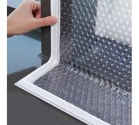 X1NGFU Kit di Isolamento per Finestre,Tenda Termica per Invernale,Tende Termiche Isolanti per Il Freddo,per Mantenere Calde Le Guarnizioni di Porte E Finestre,Personalizzabile (135cm x 240cm)