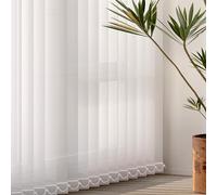 X1NGFU Tenda A Strisce Verticali,Tende A Lamelle Verticali,Tenda Verticali Oscurante da Interno,Controllo Luce Privacy,per Ufficio,Misure E Colori Personalizzabili,Larghezza×Altezza (180cm x 200cm)