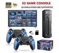 X2 256G 60000 Gioco 4K Lettore di giochi HD Retro Console per videogiochi Controller wireless TV 30 Emulatore per PS1/GBA/PSP Regali per bambini