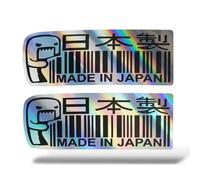 x2 Adesivi DOMO JAPAN Sticker PVC Auto Moto Tuning Casco Lunotto JDM DUB Drift
