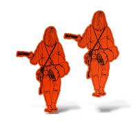 x2 Adesivi VAGABONDO Sticker Auto Moto Camper Casco Laptop Hippie Flower Power